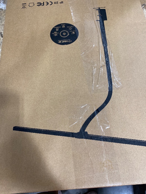 Photo 1 of ***MISSING POWER CORD*** Led Desk Lamp for Office Home - Eye Caring Architect lamp with Clamp,Dual Screen Computer Monitor Gooseneck Smart Light: 24W 5 Color Flexible Adjustable Lighting Table Lamp for Study Drafting