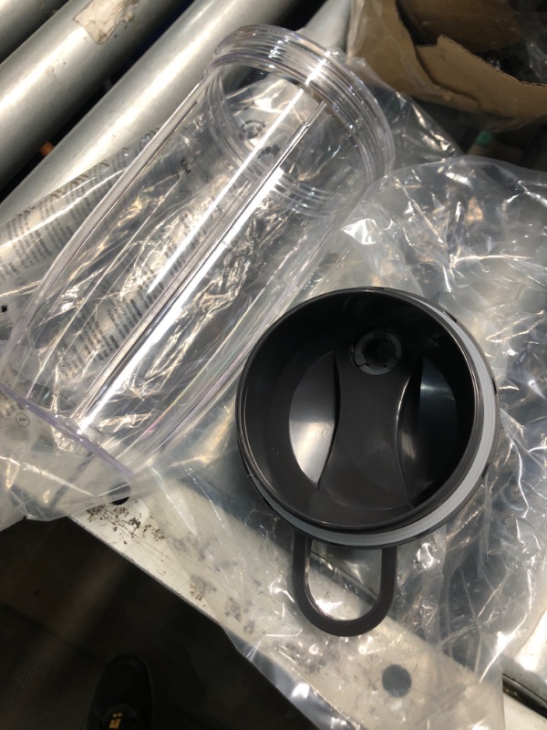 Photo 1 of (see all images) replacement 2pcs 24oz cup with to go lid and1pcs Easy Twist extractor Blade,Compatible With nutri bullet combo blender