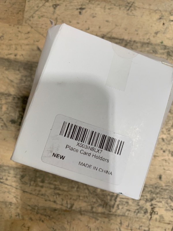 Photo 1 of 26Pcs Table Number Holders, Place Card Holders, Wire Picture Holders, Small Table Card Holders, Photo Holders for Centerpieces, Wedding Reception, Party, Birthday (Gold)