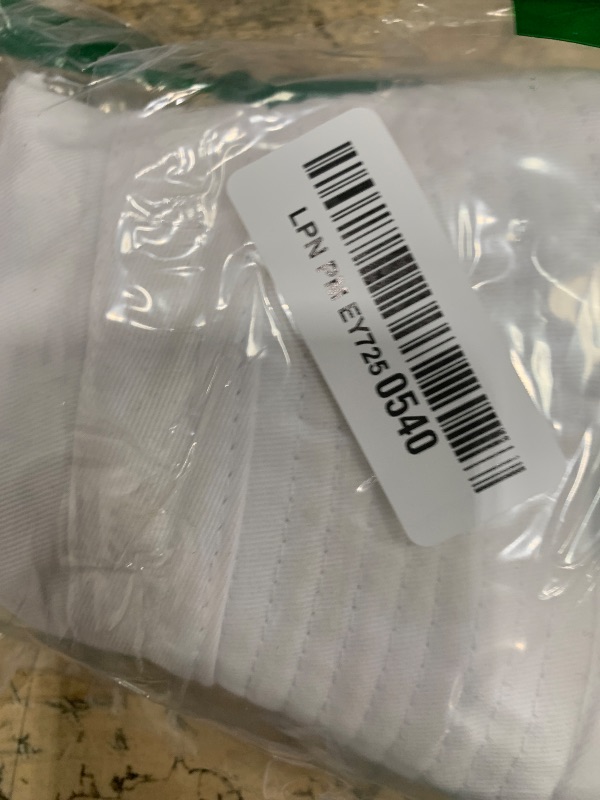 Photo 1 of (BAGGED) Hot Summer Bucket Hat - Trendy Cotton Sun Hat for Beach, Golf, Fishing - Fun Outdoor Vacation Boonie for Men and Women (White)