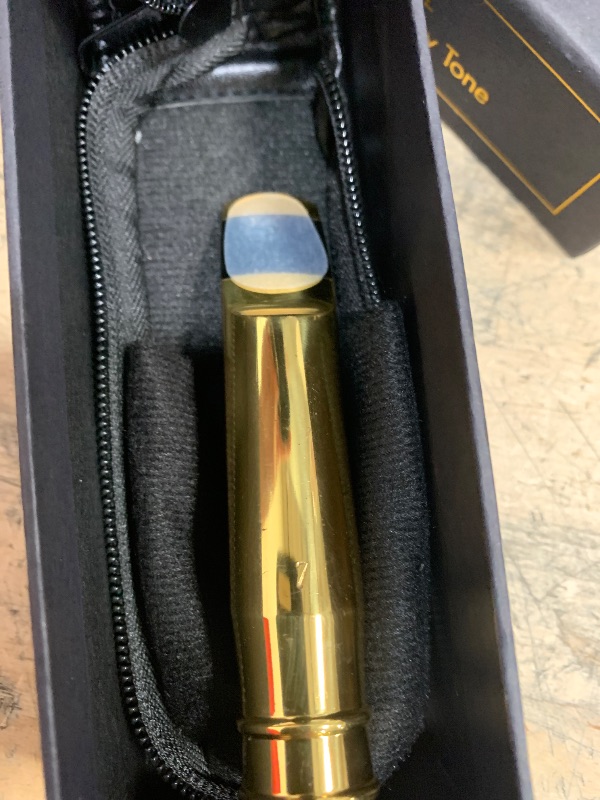 Photo 1 of (Tip Opening: 7) Saxophone Mouthpiece - Long Step Baffle & Large Chamber - Sensual Tone - Great for Jazz, R&B, and Rock & Roll -