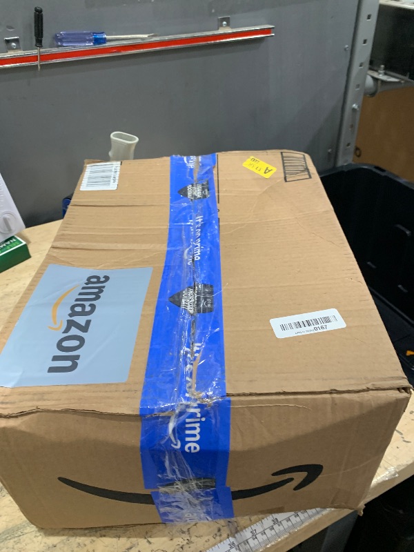 Photo 1 of **MISSING PIECES ALSO HAS DAMAGES** QEEIG White Bathroom Shelves Over Toilet - Wall Mounted Floating Shelves Farmhouse Shelf Toilet Paper Storage Small 16 inch Set of 2 (019-W2)