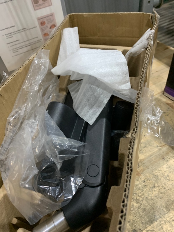 Photo 1 of ********************Missing a part**************
monTEK 17-49 inch Single Monitor Wall Mount for up to 44 lbs Ultrawide Screen, Premium Aluminum Heavy Duty Monitor Arm with Adjustable Gas Spring Arm, 75x75/100x100 VESA Mount, Black