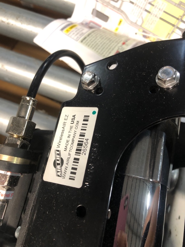 Photo 1 of (missing screws/ parts) Air Lift WirelessAir + EZ Mount, 2nd Generation On-Board Air Compressor with Mobile App - 74000EZ