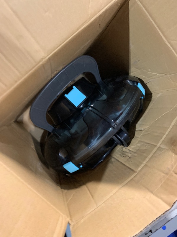 Photo 1 of ***(PARTS ONLY/ MAJOR DAMAGE/ NON FUNCTIONAL)***Cordless Robotic Pool Cleaner,Pool Vacuum with Auto- Parking, Lightweight, Ideal for Above Ground Flat Pool up to 645 sq.ft,Black
