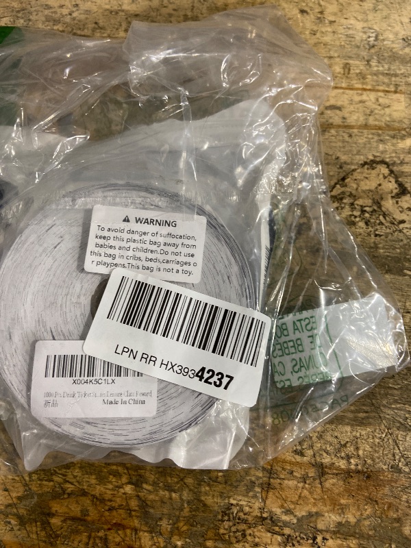 Photo 1 of 1000 Pcs Drink Ticket Single Raffle Tickets Roll Cocktail Design Free Drink Ticket for Events Wedding Work Formal Parties Leisure Class Reward