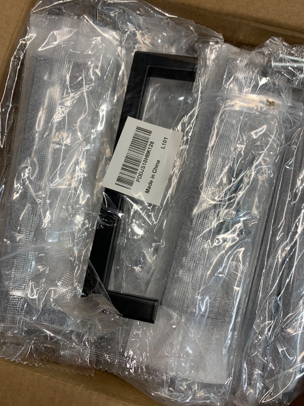 Photo 1 of (see all images) EZRENOVA 128mm (5") Center to Center Matte Black Stainless Steel Cabinet Handles 30 Pack - Kitchen Drawer