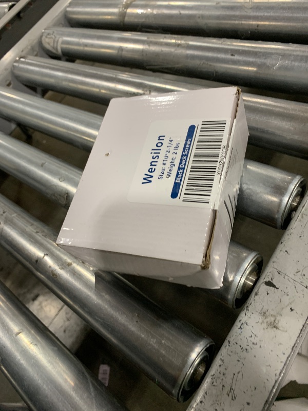 Photo 1 of Wensilon #10 * 2-1/4" Black Deck Screws, (180pcs) 2 lbs.Exterior Wood Screws, Rust Resistant epoxy Coated, Bronze, T25 Star Bit