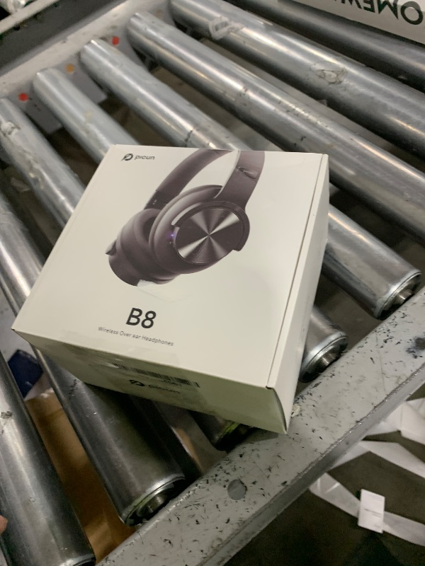 Photo 1 of Picun B8 Bluetooth Headphones, 120H Playtime Headphone Wireless Bluetooth with 3 EQ Modes, Low Latency, Hands-Free Calls, Over Ear Headphones for Travel Home Office Cellphone PC Black