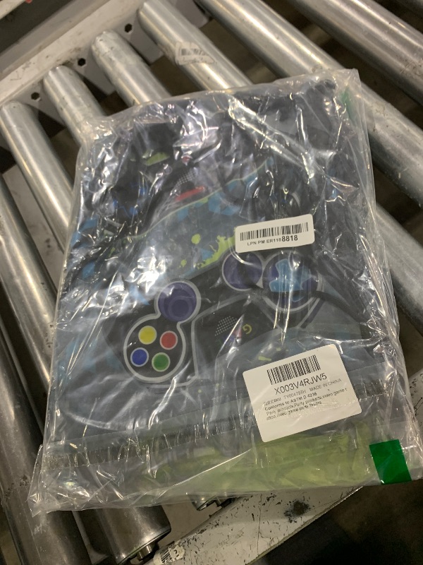 Photo 1 of Winrayk 12 Sets Video Game Party Favors Gamer Birthday Supplies, Gaming Drawstring Bag Silicone Wristband Glow In The Dark Tattoos Keychain, Kid Game On Goodie Bag Stuffers Gamer Party favors Supplies