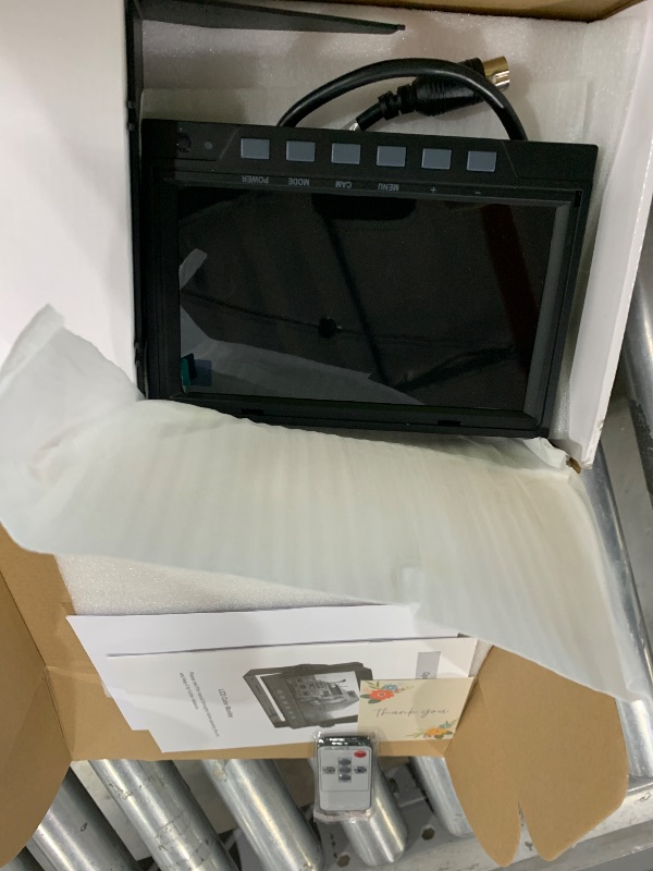 Photo 1 of 7" 1080P AHD Wired Reverse Rear View Backup Camera System,Guide line,IP69K No Water Leakage Camera, Night Vision, Vibration-Proof 10G for Tractor/Truck/Excavator/Caravan/Skid Steer/Heavy Equipment