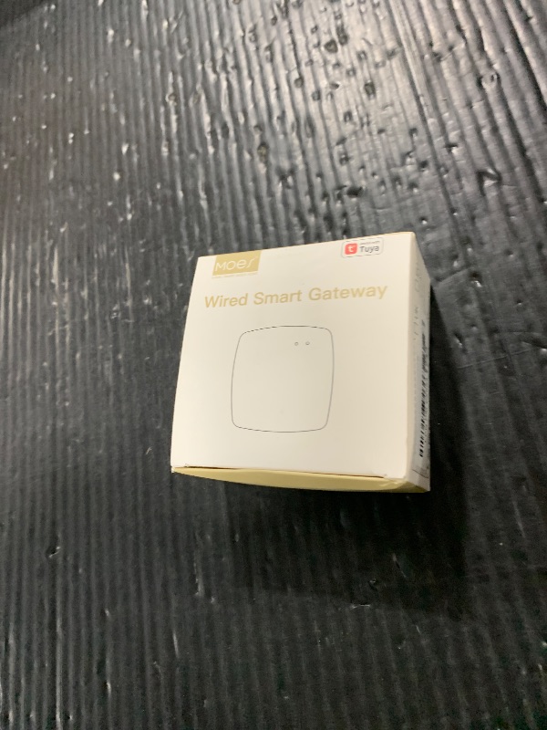 Photo 1 of MOES Tuya ZigBee 3.0 Hub/Wired Gateway, WiFi Smart Home Bridge Remote Controller,Work with Tuya ZigBee Smart Device, White