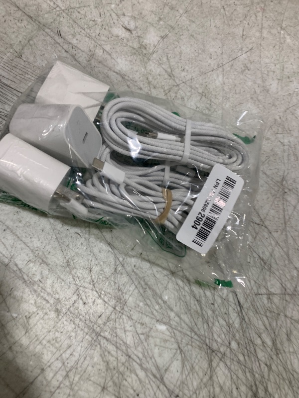 Photo 1 of [3 Pack]Long 10FT iPhone 17 16e 15 Charger 20W Fast Wall Charger Block,10Foot USB C to C Braided Woven Cable Fast Charging for iPhone 17 Air/17 Pro/16 Pro/16 Pro Max/16 Plus/15/15 Plus/15 Pro Max/iPad