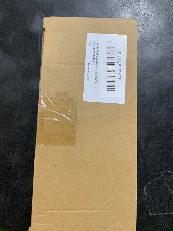 Photo 1 of 3 Pack Thanksgiving Decor - Thanksgiving Garland with Lights Fall Decorations for Home, Total 20Ft 60LED Thick Lighted Maples Leafed Fall Garland Autumn Wedding Harvest Decor Fireplace Party Christmas