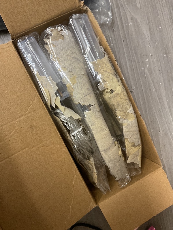 Photo 1 of 3 Pack Thanksgiving Decor - Thanksgiving Garland with Lights Fall Decorations for Home, Total 20Ft 60LED Thick Lighted Maples Leafed Fall Garland Autumn Wedding Harvest Decor Fireplace Party Christmas