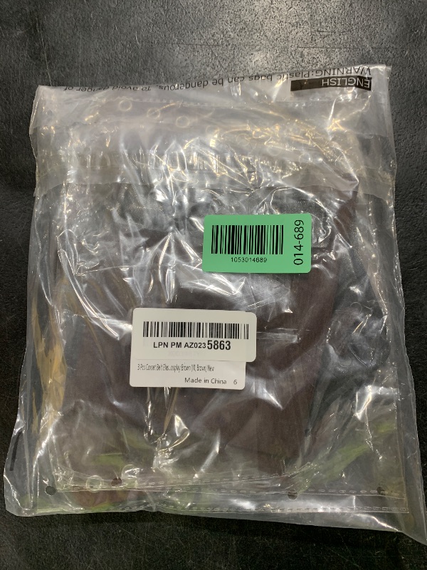 Photo 1 of 3 Pcs Corset Belt Elastic and Faux Leather Gauntlet Wristband for Women Halloween Medieval Renaissance Pirate Viking Warrior Cosplay Brown (M, Brown)