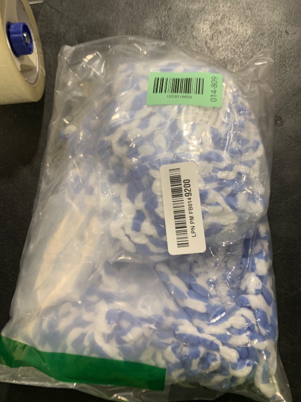 Photo 1 of 2-Tank Spin Mop Replacement Head, 3 Pack Mop Head Replacement, Microfiber, Machine Washable, Easy to Replace and Deep Cleaning