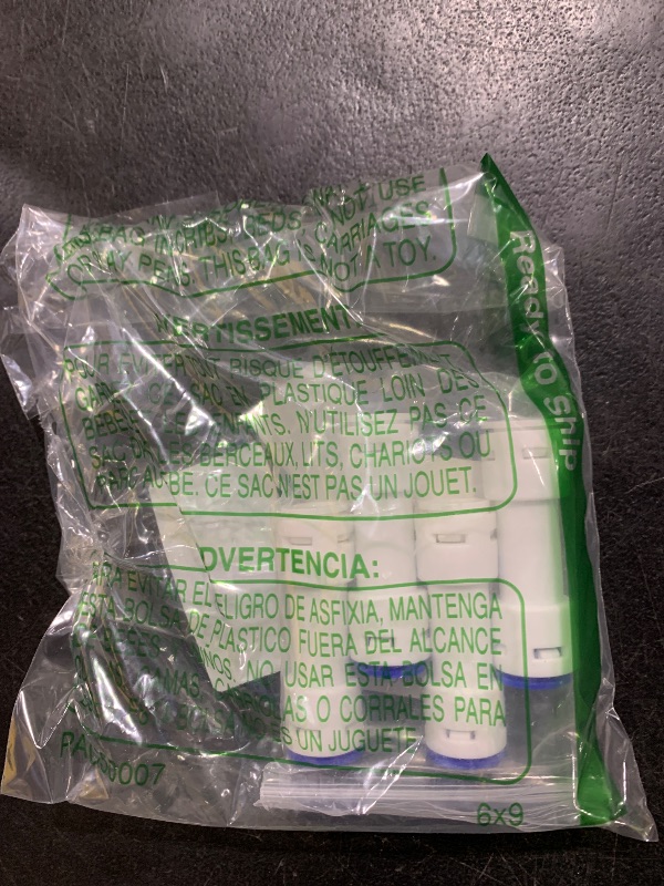 Photo 1 of 4 pack 1/4inch to 3/8inch OD Quick Straight Push Connector,1/4 quick connect fittings for RO Water Systems Purifiers Filters
