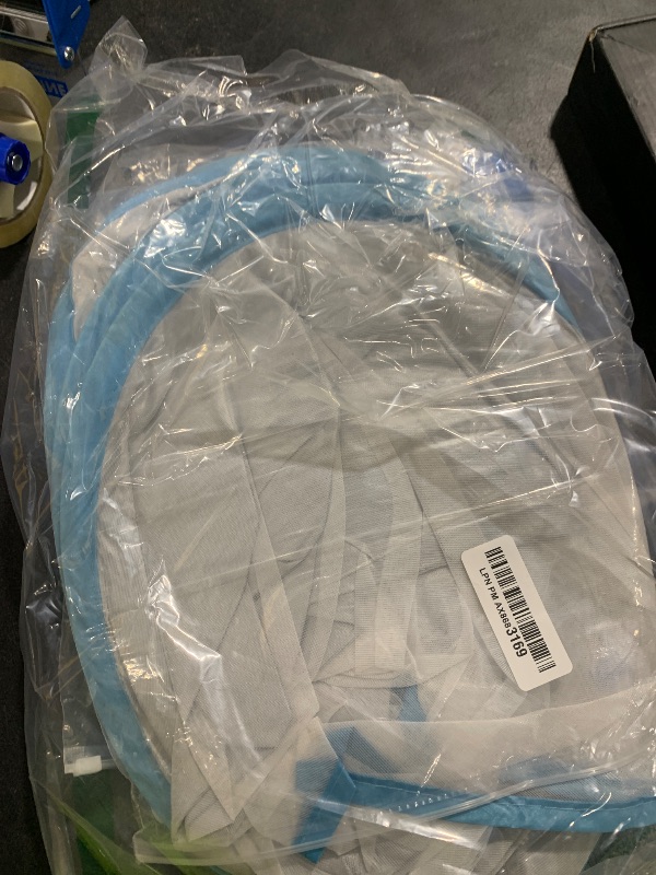 Photo 1 of 2025 Upgraded Pool Float with Canopy, 2 Cup Holders - XL Inflatable Pool Floats with Adjustable Sun Shade Cover, Dual Handles, Ergonomic Headrest, Heavy Duty Adult Floats for Pool, Beach, Lake