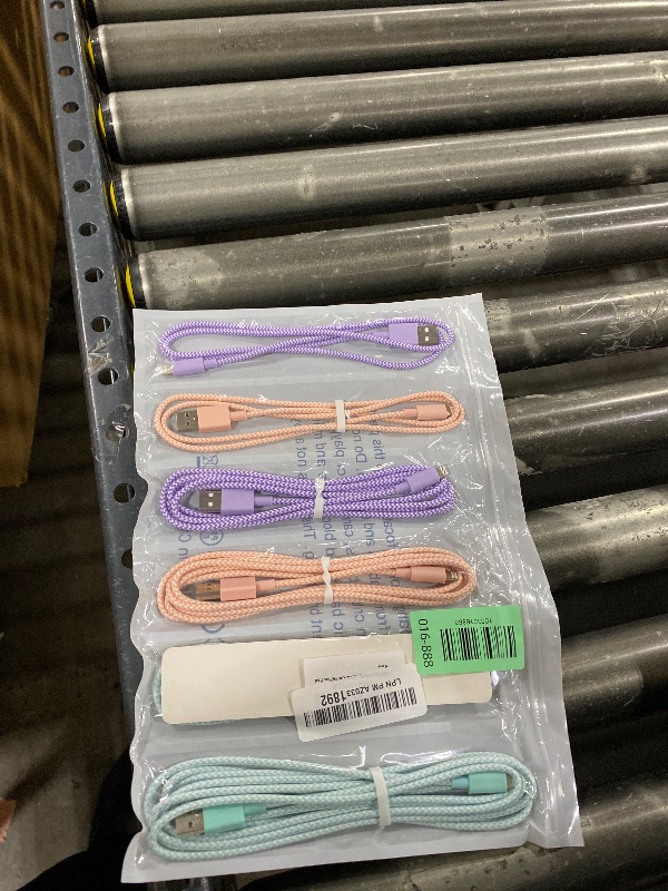 Photo 1 of [Apple MFi Certified] iPhone Charger, 6Pack (3/3/6/6/6/10 FT) Fast Charging Long Lightning Cable, High Speed Transfer USB Charger Cord for iPhone 14 13 12 11 Pro Max/XR/XS/X/8/7/6Plus iPad