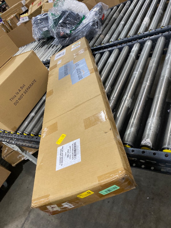 Photo 1 of 10 Pack Acoustic Panels,48" X 12" X 0.35" Sound Proof Panels for Walls,Self Adhesive Sound Dampening Panels for Office,Home Theater,Studio,Recording Studio (Dark Camel)