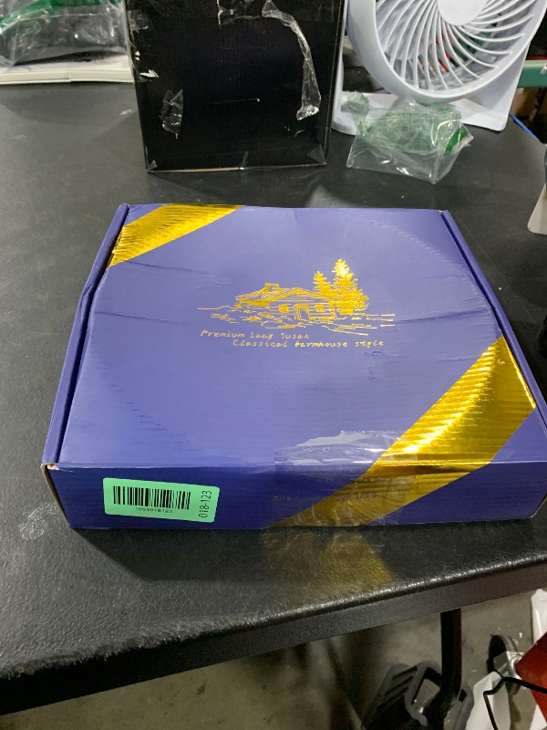 Photo 1 of 10.2-Inch Black & White Checkerboard Lazy Susan Organizer – Rotating Serving Tray with Oak Base, Iron Frame, & Ceramic Tile –Perfect for Dining Table, Kitchen Cabinet, Bathroom Countertop, Home Décor