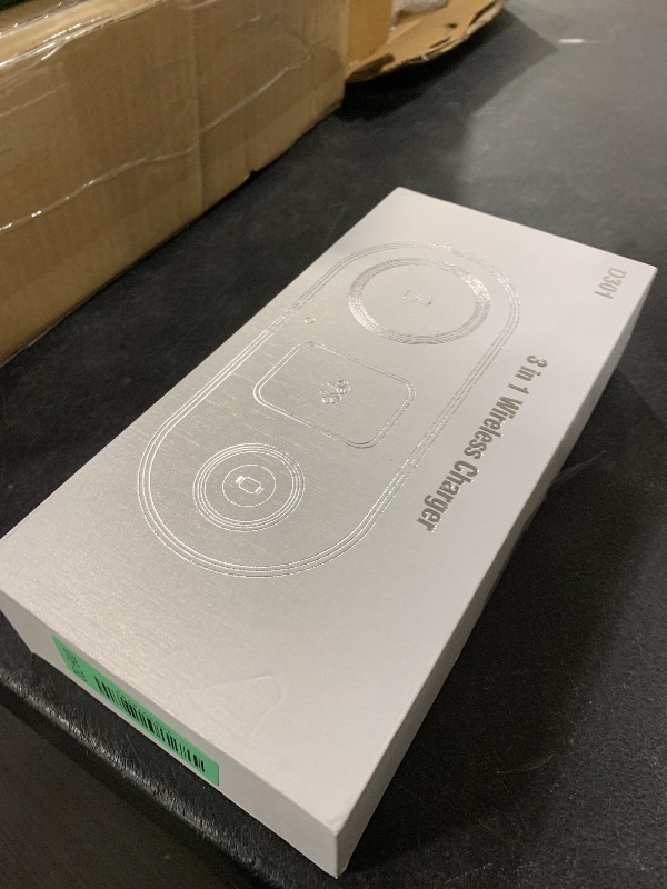 Photo 1 of 3 in 1 Charging Station for Apple Devices, Faster Mag-Safe Charger Stand, Magnetic Wireless Charger Station for iPhone 17 16 15 14 13 12 Pro Max Plus, Apple Watch iwacth & AirPods, Adjustable Angle