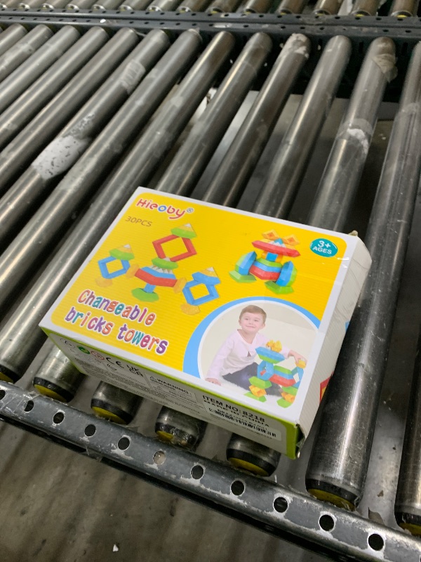 Photo 1 of Hieoby Montessori Toys for 1 2 3 4 Year Old Boys Girls Toddlers Preschool Learning Activities 30Pcs Building Blocks 
