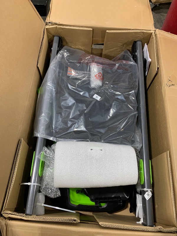 Photo 1 of Greenworks 40V 21" Brushless Cordless (Self-Propelled) Lawn Mower (LED Headlight + Aluminum Handles), 5.0Ah Battery and Charger Included (75+ Compatible Tools)