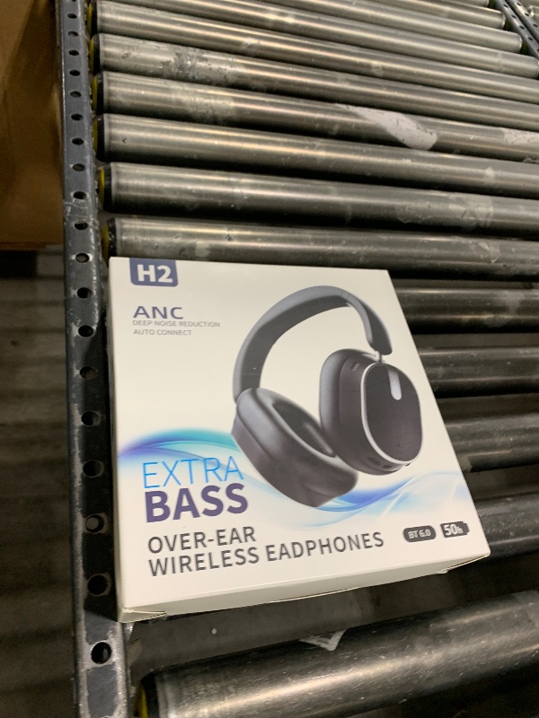 Photo 1 of MMWOWARTS Hybrid Active Noise Cancelling Bluetooth Headphones, Over Ear Wireless Headphones with 60H Playtime