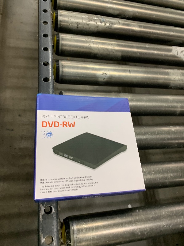 Photo 1 of External DVD Drive USB 3.0 Type-C CD Burner Portable CD +/-RW Drive DVD Player for ROM Rewriter Burner Compatible with Laptop Desktop PC Windows MacBook Linux Mac OS