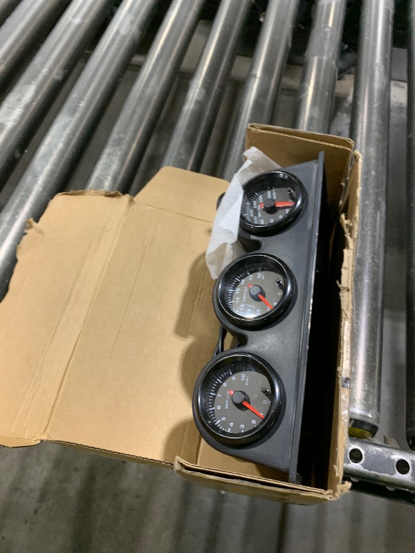 Photo 1 of SINCO TECH OBDII 52MM 7 Color Backlight Gauge (Water Temp 100-280?+RPM+Voltage)