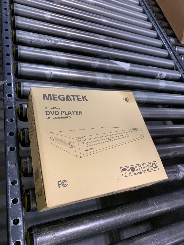 Photo 1 of MEGATEK Region-Free HDMI DVD Player for TV, Compact CD/DVD Player for Smart TV, USB Port, Plays All Region DVDs & Multi Formats, Metal Housing, HDMI/RCA Cables & Remote Included