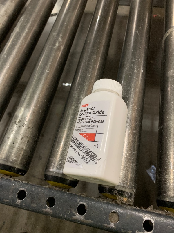 Photo 1 of 10 OZ (284g) 99% Cerium Oxide Glass Polishing Powder 9-15µm Removes Scratches - Automotive Glass, Architectural Glass, Household Panels, Shower enclosures, Fish Tanks, Store Windows,