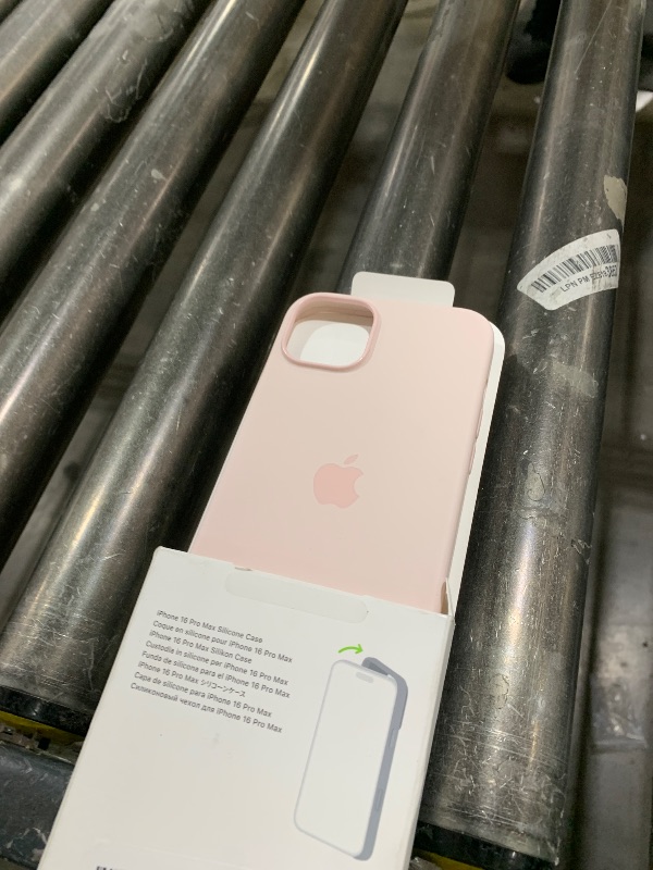 Photo 1 of Apple iPhone Silicone Case with MagSafe and Camera Control: Lightweight Phone Case, Light Pink (for UNKNOWN IPHONE MODEL)