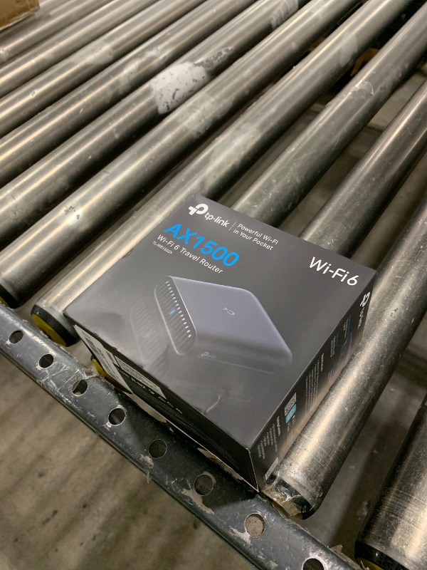 Photo 1 of TP-Link Ultra-Portable Wi-Fi 6 AX1500 Travel Router TL-WR1502X | Easy Public WiFi Sharing | Hotel/RV/Travel Approved | Phone WiFi Tether | USB C Powered | Multi-Mode | Tether App | Durable Design