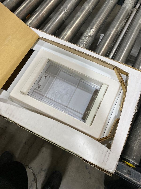 Photo 1 of PetSafe Sliding Glass Pet Door - No-Cut DIY Install Doggy Door for Renters - Aluminum Frame - Adjustable Height 75 7/8" to 81" - Ideal for Medium Dogs Up to 40 lb - White