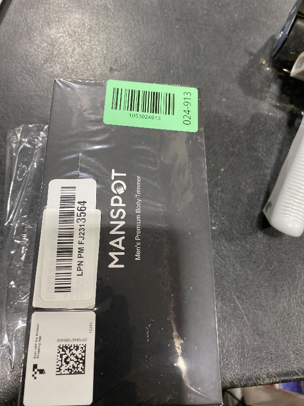 Photo 1 of *INCOMPLETE** MANSPOT Manscape Groin & Body Hair Trimmer for Men, Electric Ball Pubic Trimmer Shaver,Manscape Kit with 4 Guard,Replaceable Ceramic Blade Heads,Waterproof Wet/Dry Shaver,90 Minutes Shaving