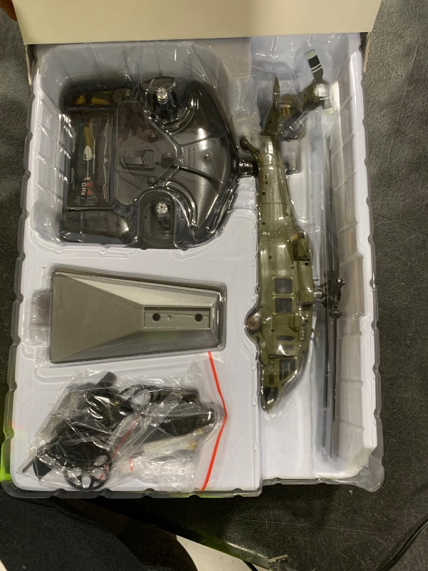 Photo 1 of Ssccgym K170 UH60L Remote Controlled Helicopter Aircraft Plane 2.4Ghz 4CH RC Helicopter Heli Aileronless 6-Axis Gyroscope Altitude Hovering 3-Batteries for Adults Beginners