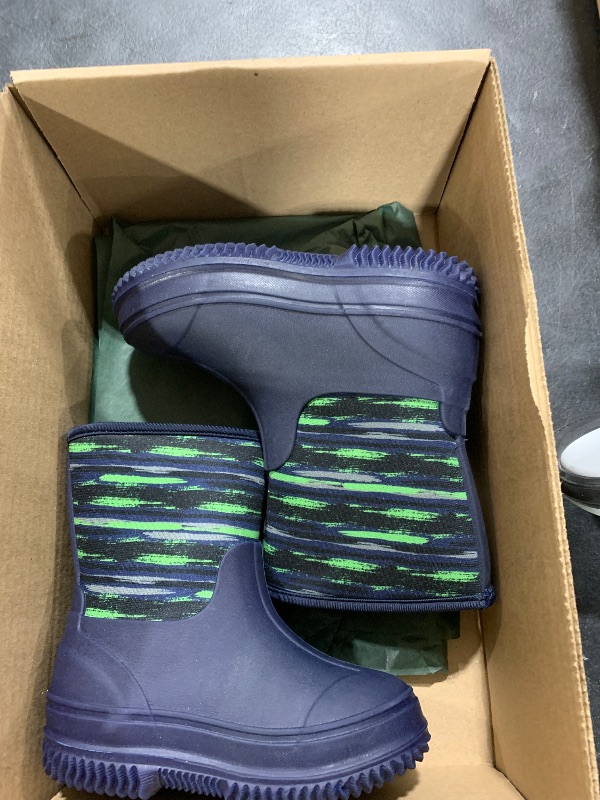 Photo 1 of Western Chief Kid's Freestyle Neoprene Rain Boot, Navy, 11