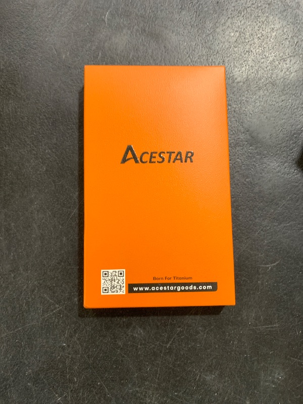 Photo 1 of ACESTAR Full Titanium Band Compatible with Apple Watch Ultra 3/2/1 49mm/ Series 10 46mm, 26mm Wide Adjustable Links with Titanium Magnetic Clasp Connectors and DLC Coating