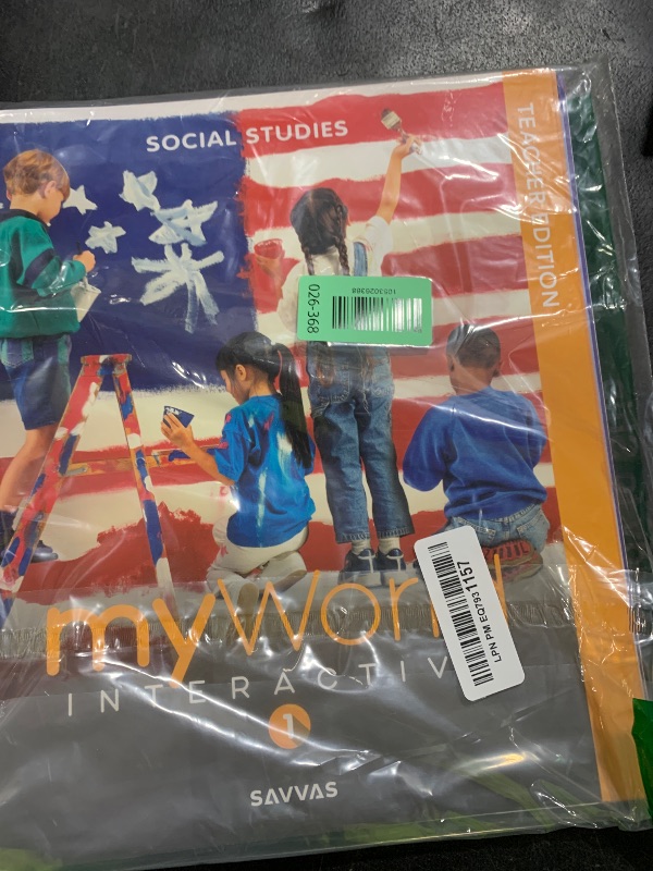 Photo 1 of MY WORLD INTERACTIVE 1 TEACHER EDITION SOCIAL STUDIES