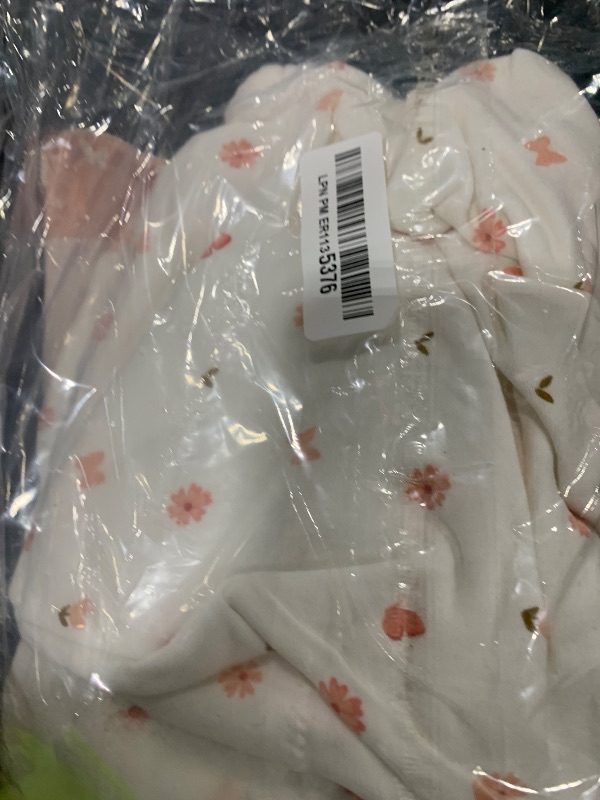 Photo 1 of 3-Pack Organic Baby Swaddle Sleep Sacks - Swaddles for Newborns, Infant 0-3 Months, Baby Girls, Boys, Soft & Snug Newborn Sleep Sack, Nursery Swaddling Blankets (Butterflies)