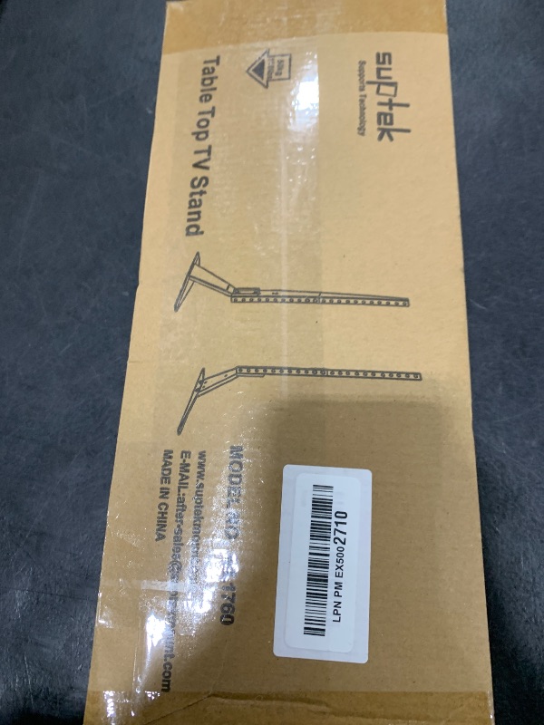 Photo 1 of Universal TV Stand, Metal TV Legs for 20-65 inch LCD/LED/OLED/Plasma Flat&Curved Screen TV Height Adjustment with VESA 75x75mm to 800x500mm Max ML1760