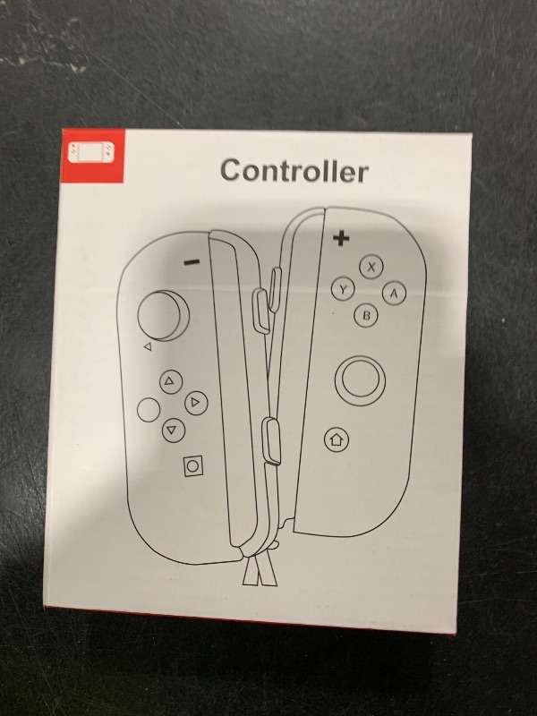 Photo 1 of Replacement for Switch Controller Work with Switch 1/Lite/OLED,Left/Right Gamepad with Dual Vibration,6-Axis Gyro,Wake-Up,Anti-Slip grip and Joystick