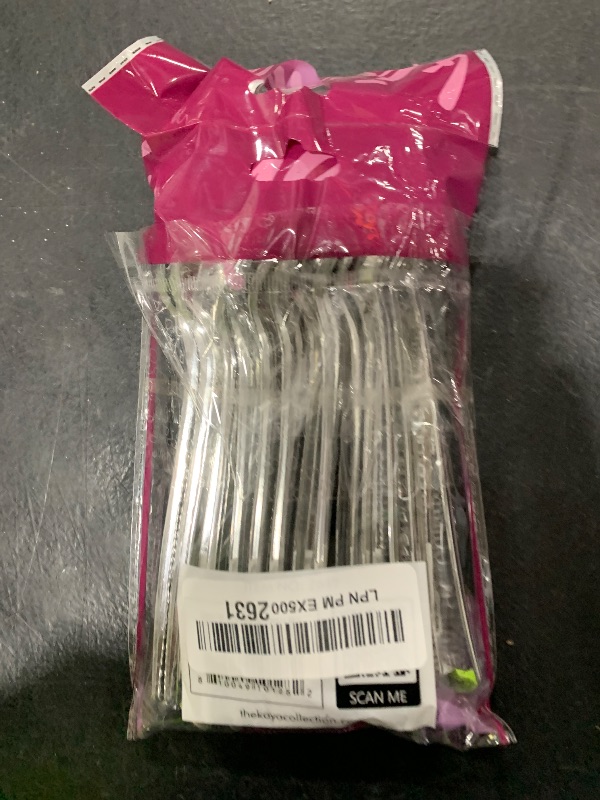 Photo 1 of Kaya Shiny Metallic Silver Hammered Disposable Plastic Spoons (Pack of 20) - Durable & Stylish Design - Perfect for Parties & Entertaining