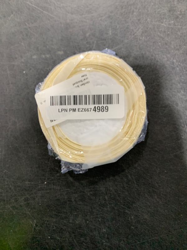 Photo 1 of HimBen 3/8 Inch 25 Yards Satin Ribbon Ivory, Solid Color Fabric Ribbon for Gift Wrapping, Wedding, Polyester Gift Ribbon for Birthday Party Decoration, Craft, Hair, Floral, Sewing