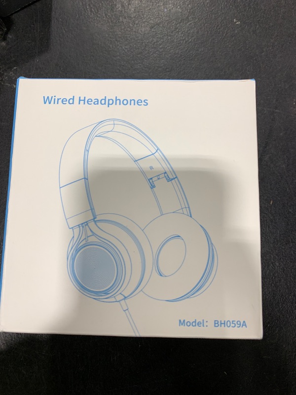 Photo 1 of Bywulanda USB C Headphones with Mic and Volume Control, Over Ear Stereo Headsets for iPhone 15 16 Pro, Wired Foldable Headphones for Smartphones Chromebook Laptop Tablets Travel(Black/Gray)
