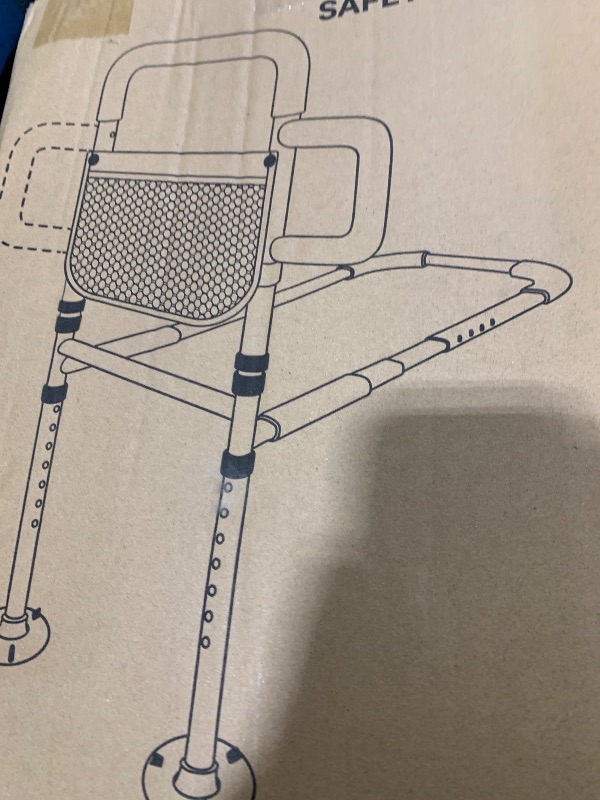 Photo 1 of Bed Rails for Elderly Adults Safety, ASTM Approved Adjustable Bed Assist Rail for Seniors, Non-Slip Ergonomic Handle, 400lb Weight Capacity, Storage Pocket & Fixing Strap, Fits Twin/Full/Queen/King