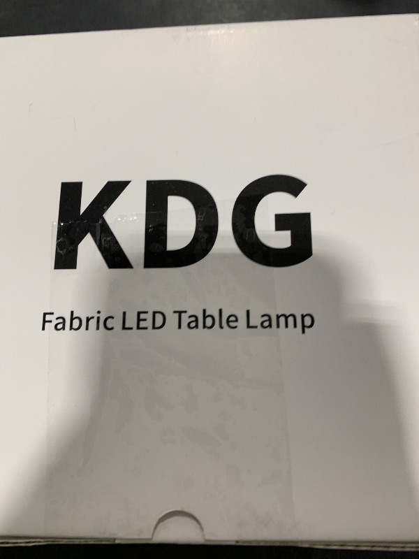 Photo 1 of KDG Portables Cordless Table Lamp, Fabric Shade Desk Lamp, 4000mAh Rechargeable Battery Powered Lighting, Dimmable Light for Dining Room, Bedroom, Bedside, Bar, Night Light, Camping, Balcony (Bronze)